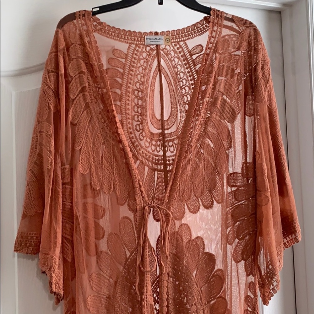 Beach cover up/ kimono